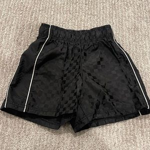 DSG Black Woven Soccer Shorts Unisex Size 2XS (4-5)